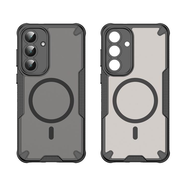 For Samsung Galaxy S25 FE 5G Armor Glaze MagSafe Magnetic Phone Case