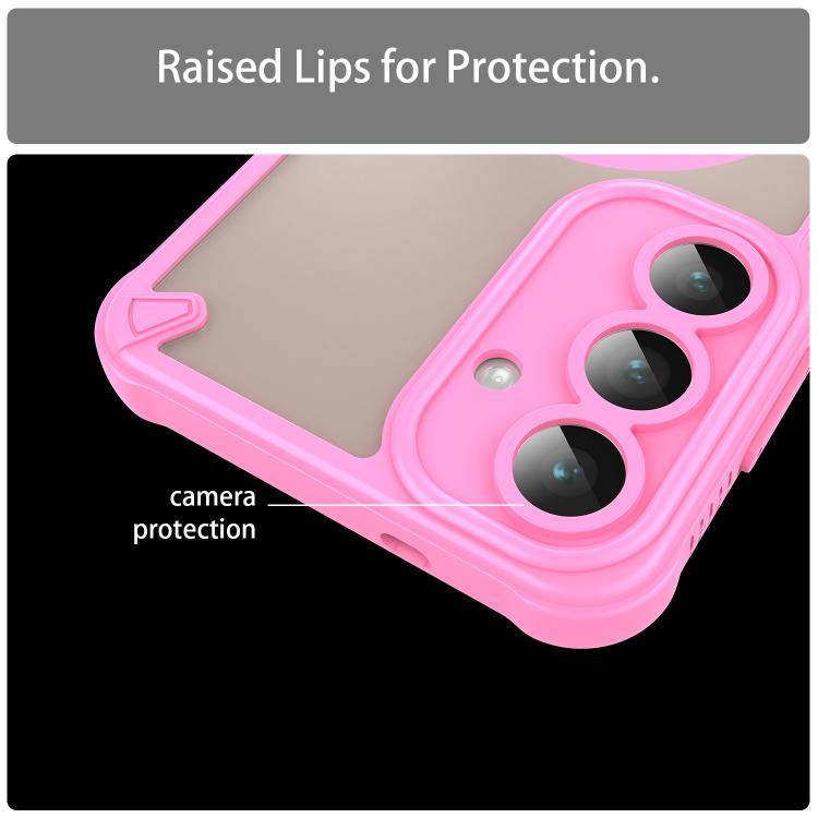 For Samsung Galaxy S25 FE 5G Armor Glaze MagSafe Magnetic Phone Case