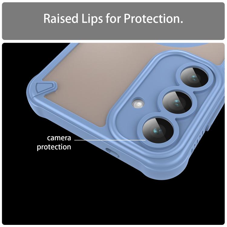 For Samsung Galaxy S25 FE 5G Armor Glaze MagSafe Magnetic Phone Case
