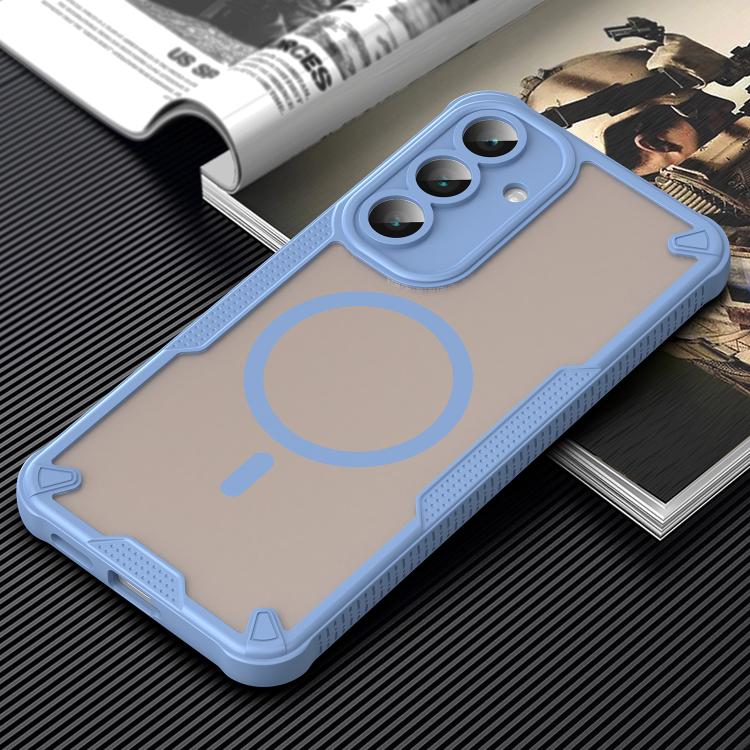For Samsung Galaxy S25 FE 5G Armor Glaze MagSafe Magnetic Phone Case