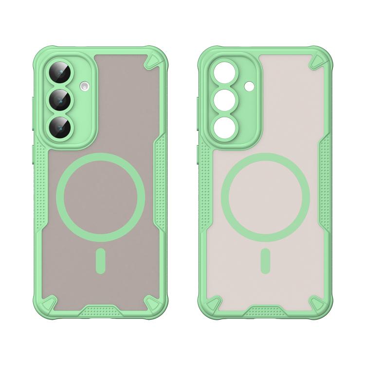 For Samsung Galaxy S25 FE 5G Armor Glaze MagSafe Magnetic Phone Case