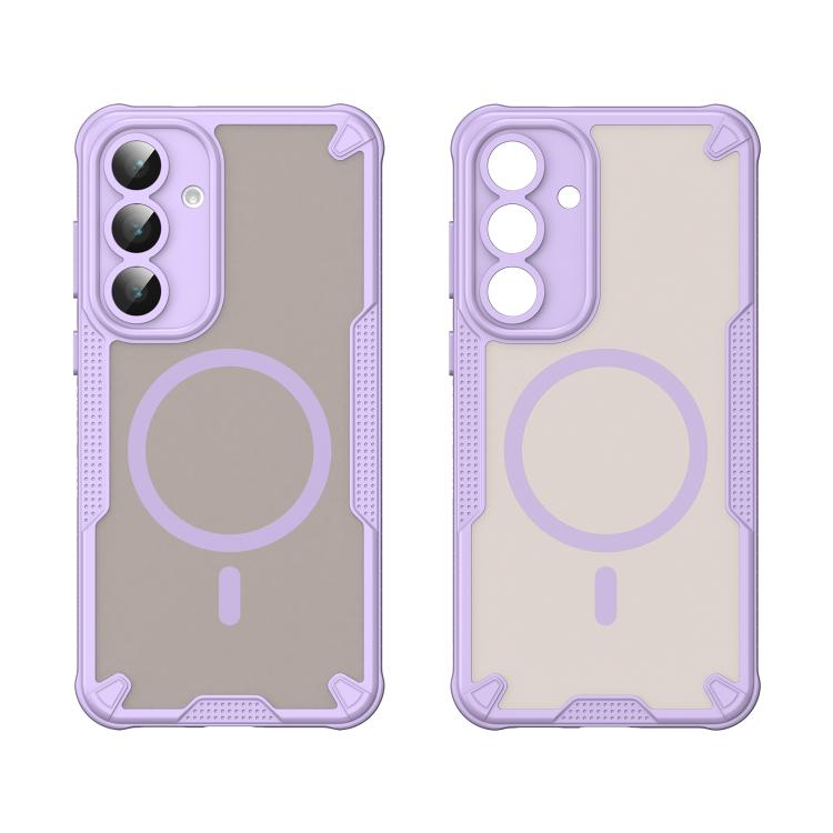 For Samsung Galaxy S25 FE 5G Armor Glaze MagSafe Magnetic Phone Case