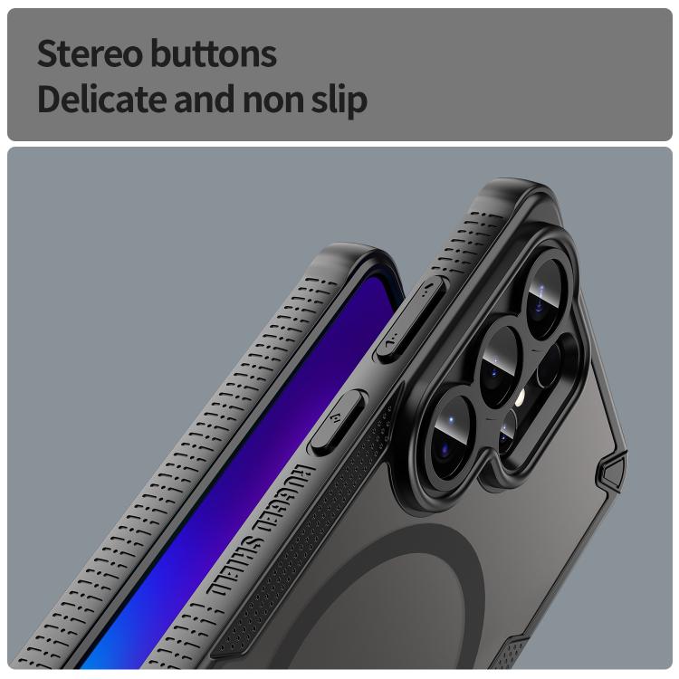 For Samsung Galaxy S26 Ultra 5G Armor Glaze MagSafe Magnetic Phone Case