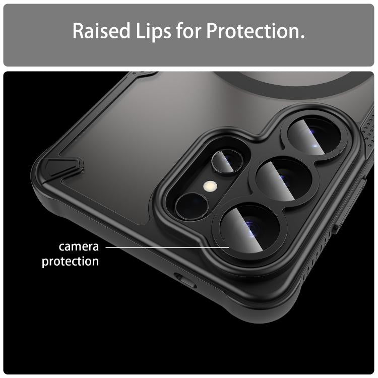 For Samsung Galaxy S26 Ultra 5G Armor Glaze MagSafe Magnetic Phone Case