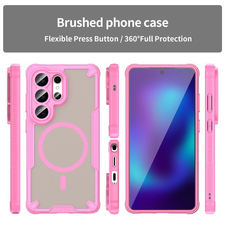 For Samsung Galaxy S26 Ultra 5G Armor Glaze MagSafe Magnetic Phone Case