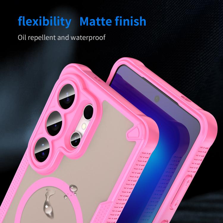 For Samsung Galaxy S26 Ultra 5G Armor Glaze MagSafe Magnetic Phone Case