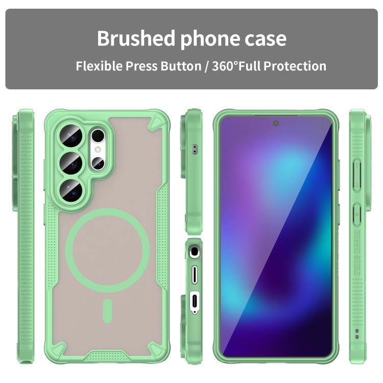 For Samsung Galaxy S26 Ultra 5G Armor Glaze MagSafe Magnetic Phone Case
