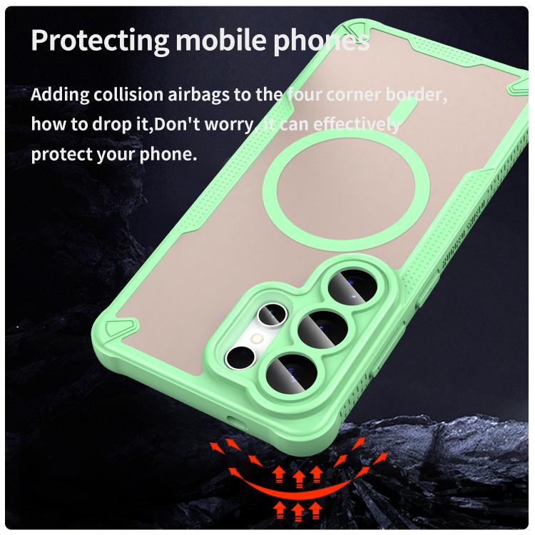 For Samsung Galaxy S26 Ultra 5G Armor Glaze MagSafe Magnetic Phone Case