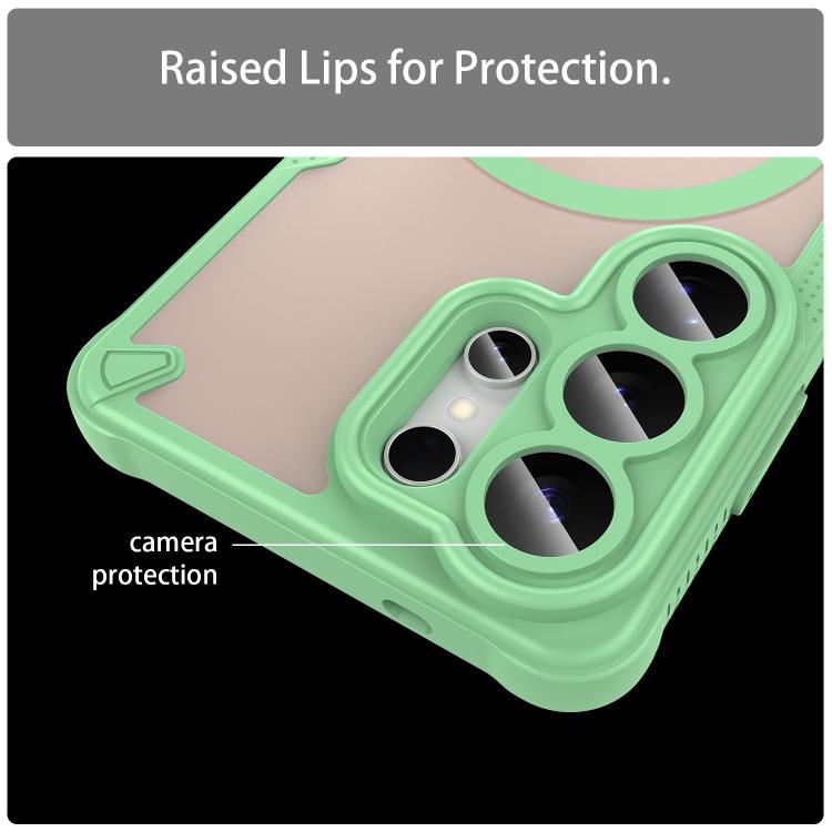For Samsung Galaxy S26 Ultra 5G Armor Glaze MagSafe Magnetic Phone Case