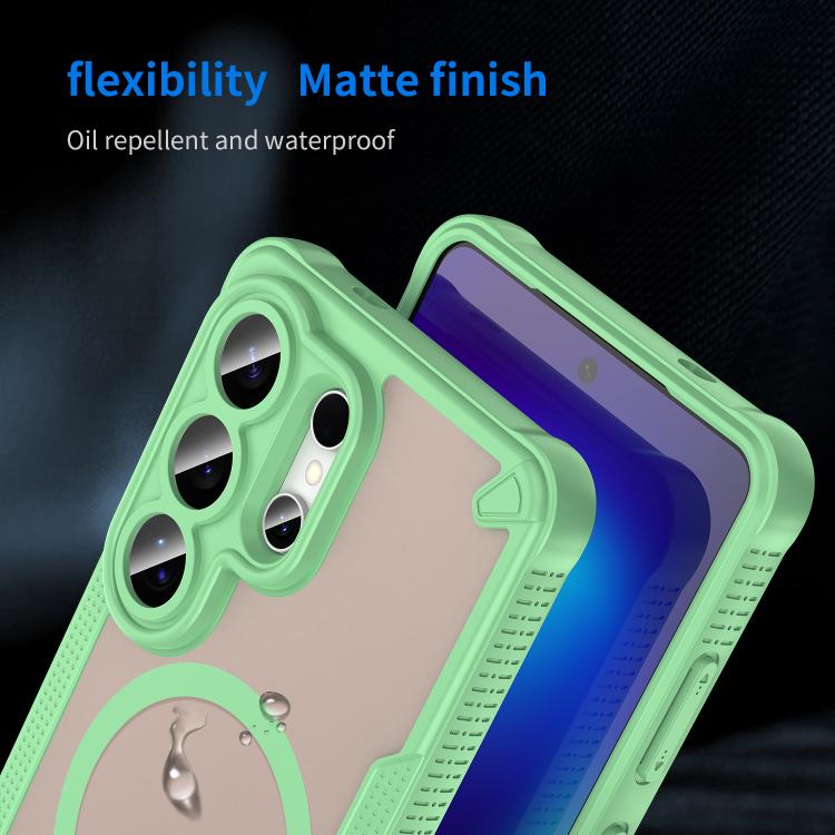 For Samsung Galaxy S26 Ultra 5G Armor Glaze MagSafe Magnetic Phone Case