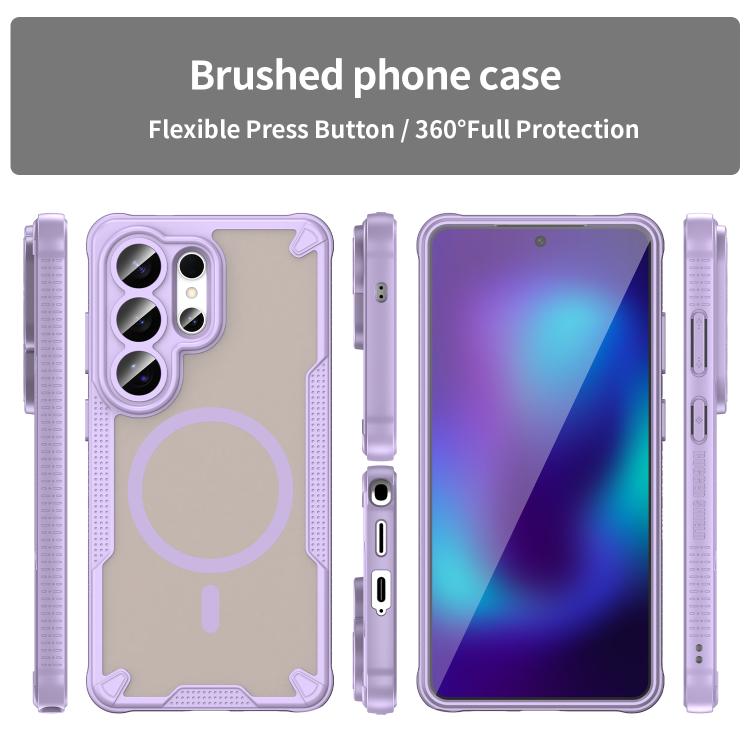 For Samsung Galaxy S26 Ultra 5G Armor Glaze MagSafe Magnetic Phone Case