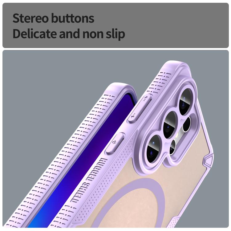 For Samsung Galaxy S26 Ultra 5G Armor Glaze MagSafe Magnetic Phone Case