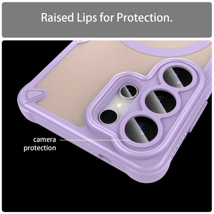 For Samsung Galaxy S26 Ultra 5G Armor Glaze MagSafe Magnetic Phone Case