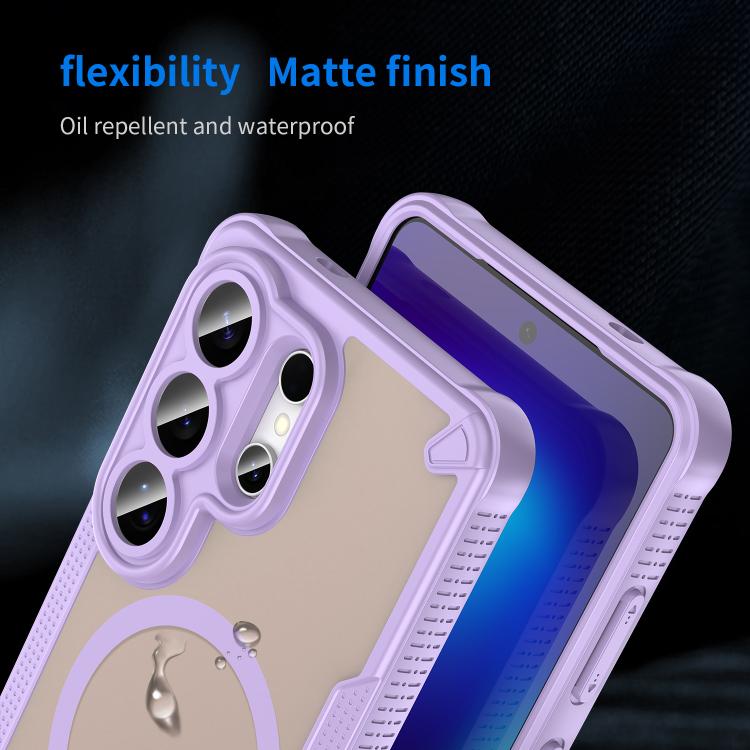For Samsung Galaxy S26 Ultra 5G Armor Glaze MagSafe Magnetic Phone Case