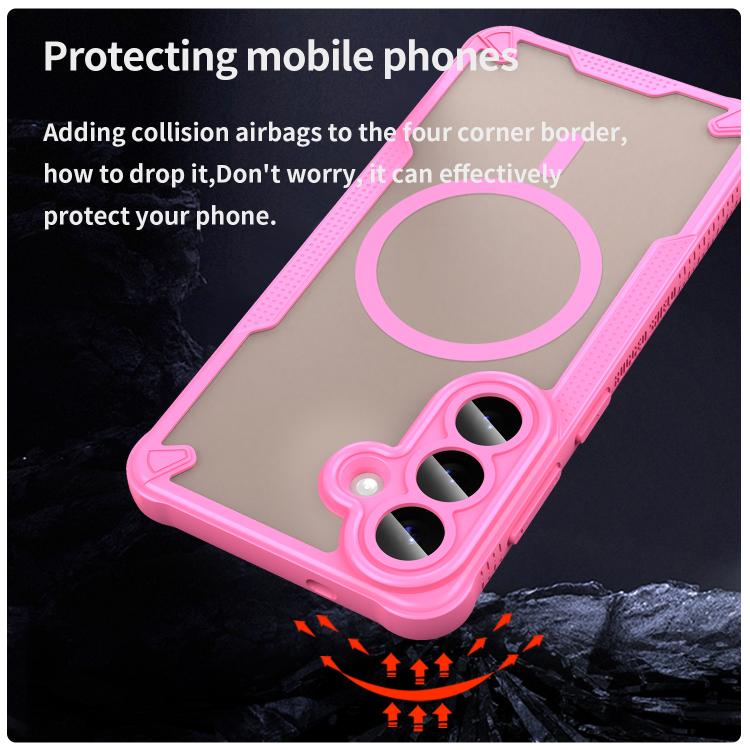 For Samsung Galaxy S26+ 5G Armor Glaze MagSafe Magnetic Phone Case