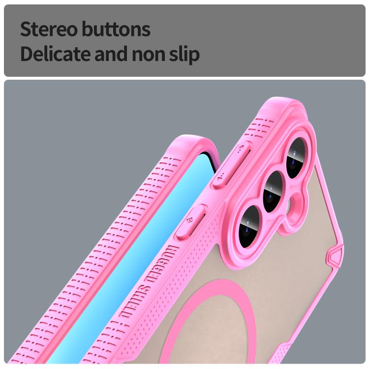 For Samsung Galaxy S26+ 5G Armor Glaze MagSafe Magnetic Phone Case