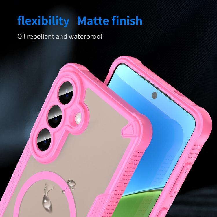 For Samsung Galaxy S26+ 5G Armor Glaze MagSafe Magnetic Phone Case