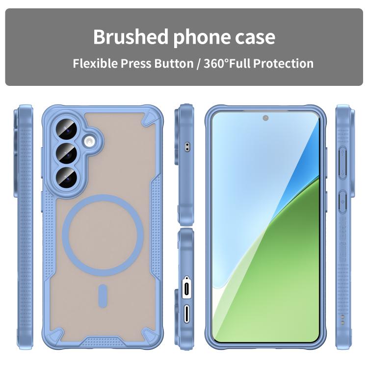 For Samsung Galaxy S26+ 5G Armor Glaze MagSafe Magnetic Phone Case