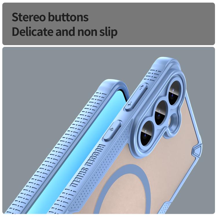 For Samsung Galaxy S26+ 5G Armor Glaze MagSafe Magnetic Phone Case