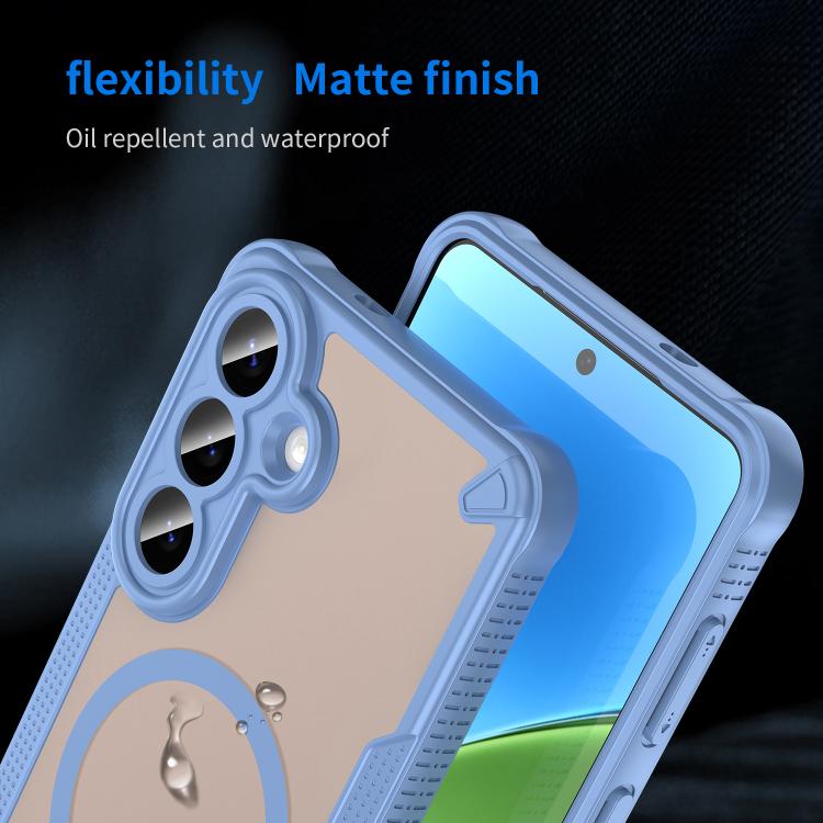For Samsung Galaxy S26+ 5G Armor Glaze MagSafe Magnetic Phone Case
