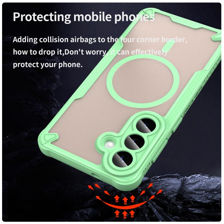 For Samsung Galaxy S26+ 5G Armor Glaze MagSafe Magnetic Phone Case