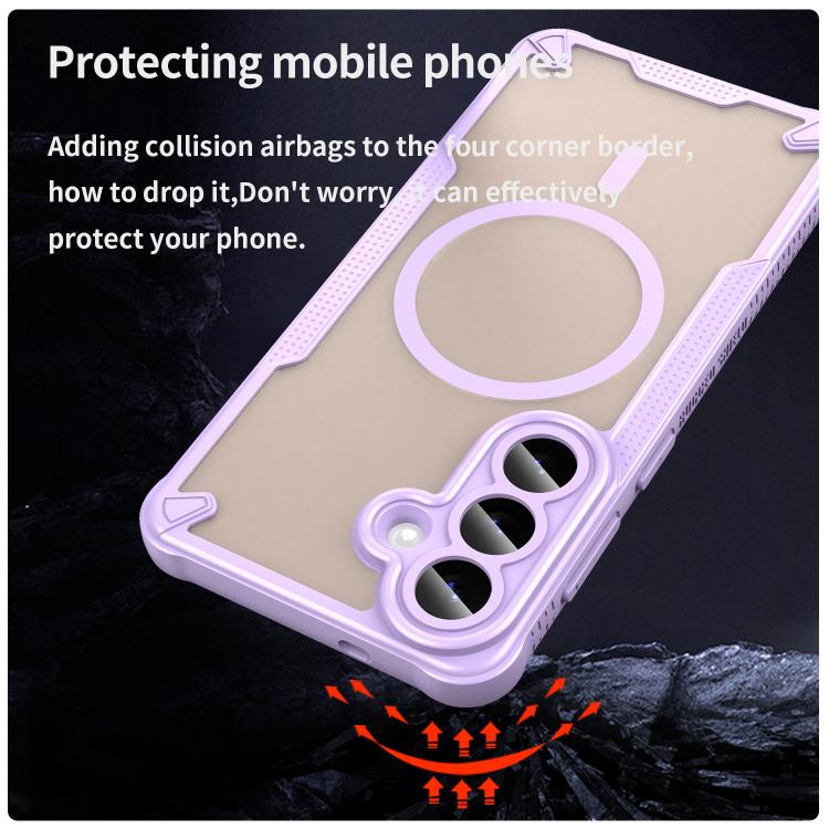 For Samsung Galaxy S26+ 5G Armor Glaze MagSafe Magnetic Phone Case