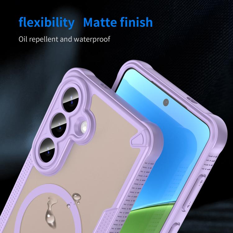 For Samsung Galaxy S26+ 5G Armor Glaze MagSafe Magnetic Phone Case
