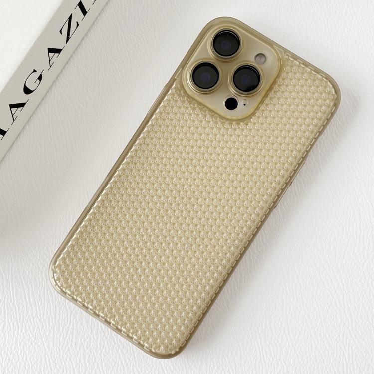 For iPhone 16 Pro Max Ice Cream Dream Network Cooling PC Phone Case with Lens Film