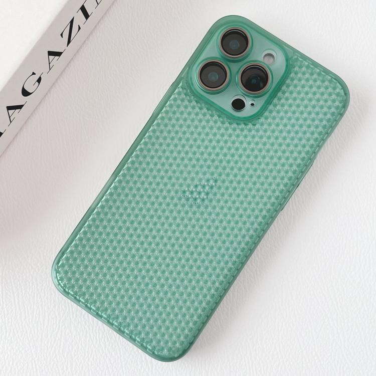 For iPhone 16 Pro Max Ice Cream Dream Network Cooling PC Phone Case with Lens Film