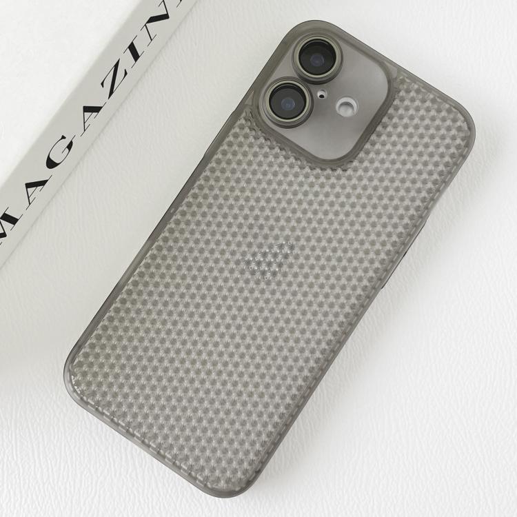 For iPhone 16 Ice Cream Dream Network Cooling PC Phone Case with Lens Film