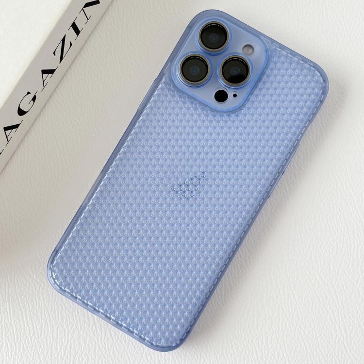 For iPhone 15 Pro Max Ice Cream Dream Network Cooling PC Phone Case with Lens Film