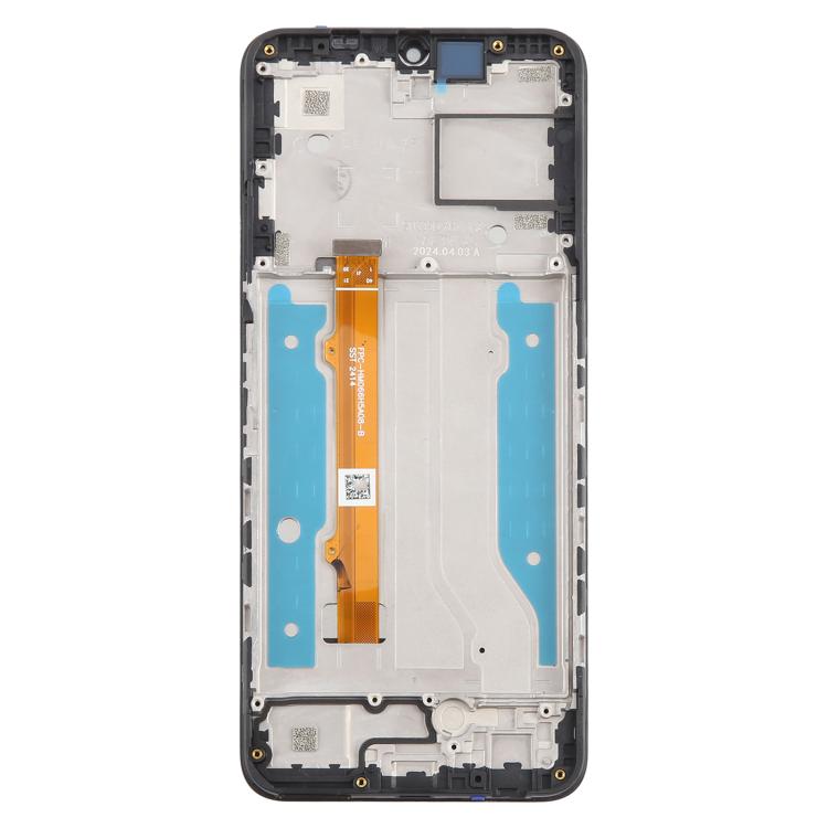 For Boost Summit 5G 2024 SN339D-SMT LCD Screen Digitizer Full Assembly with Frame - Black