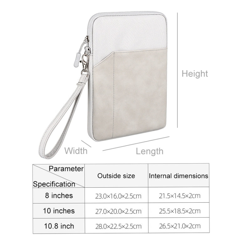 For 8 inch or Below Tablet ND00S Felt Sleeve Protective Case Inner Carrying Bag