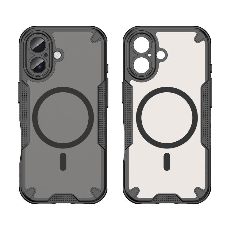 For iPhone 17 Armor Glaze MagSafe Magnetic Phone Case