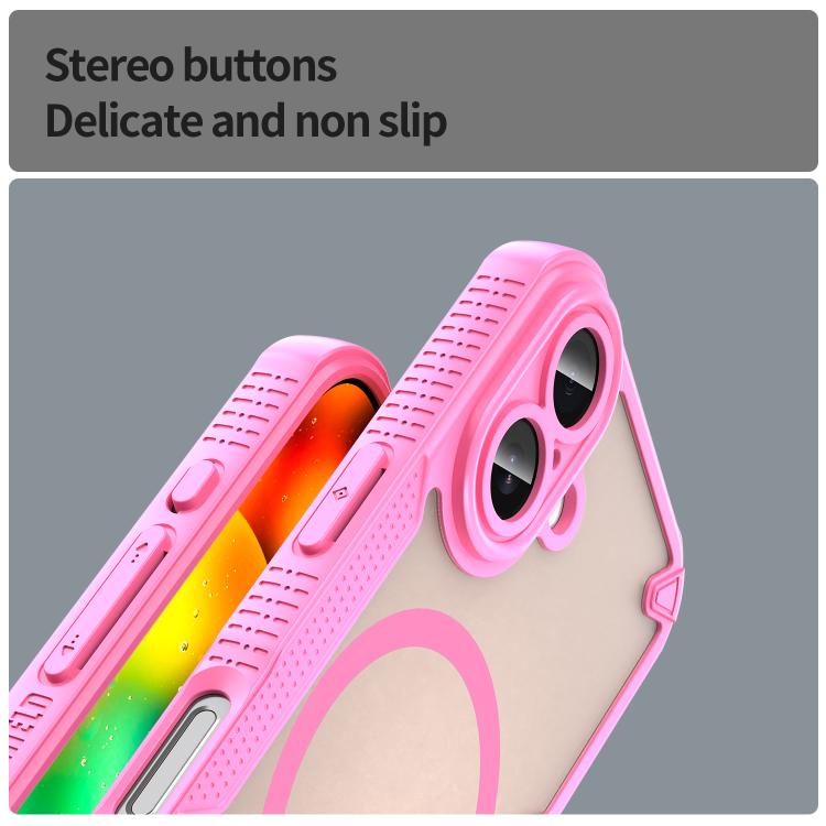 For iPhone 17 Armor Glaze MagSafe Magnetic Phone Case