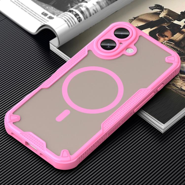 For iPhone 17 Armor Glaze MagSafe Magnetic Phone Case
