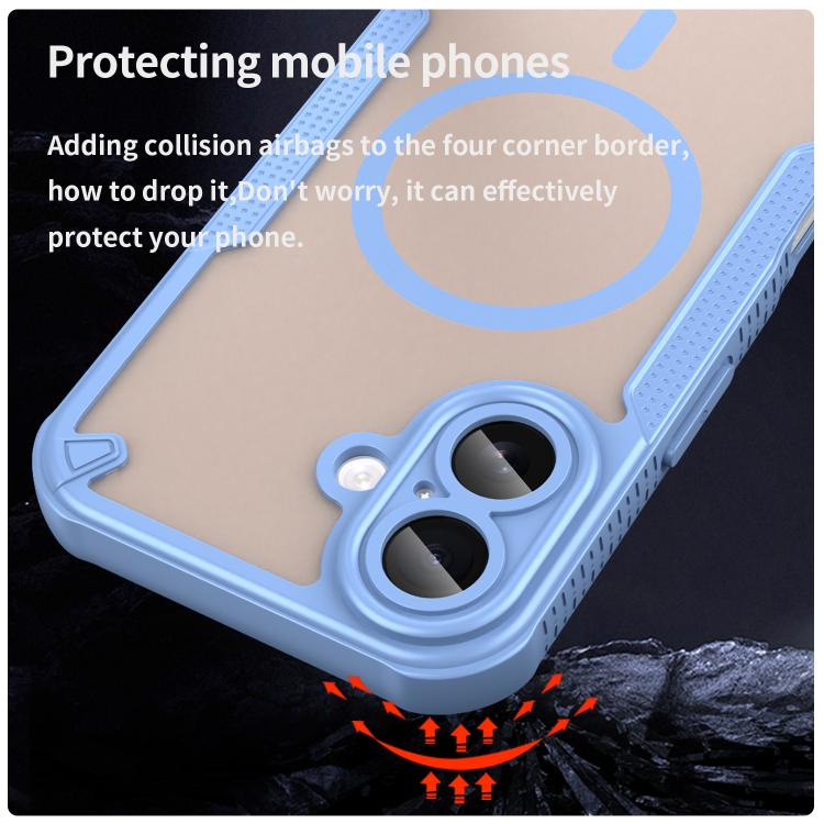 For iPhone 17 Armor Glaze MagSafe Magnetic Phone Case