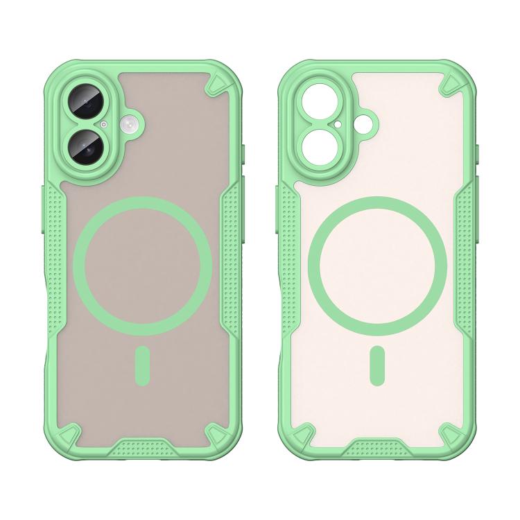 For iPhone 17 Armor Glaze MagSafe Magnetic Phone Case