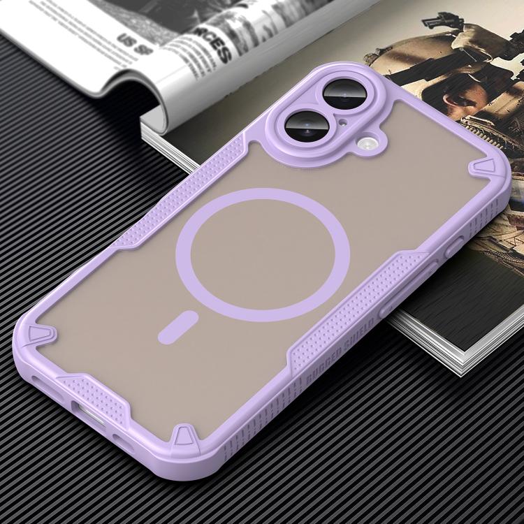 For iPhone 17 Armor Glaze MagSafe Magnetic Phone Case