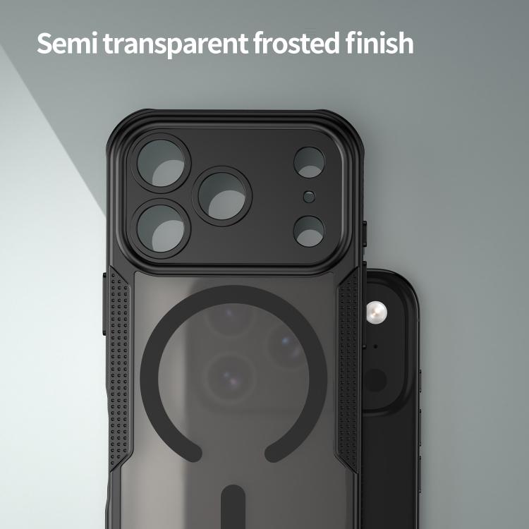 For iPhone 17 Pro Max Armor Glaze MagSafe Magnetic Phone Case