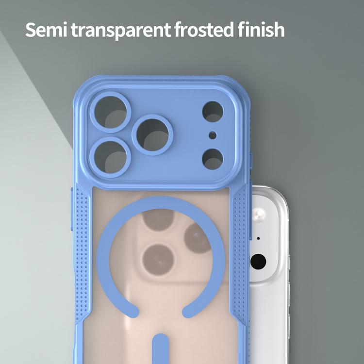 For iPhone 17 Pro Max Armor Glaze MagSafe Magnetic Phone Case