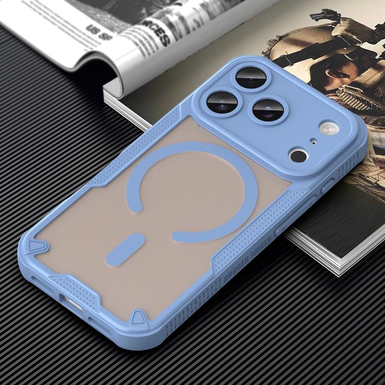 For iPhone 17 Pro Max Armor Glaze MagSafe Magnetic Phone Case
