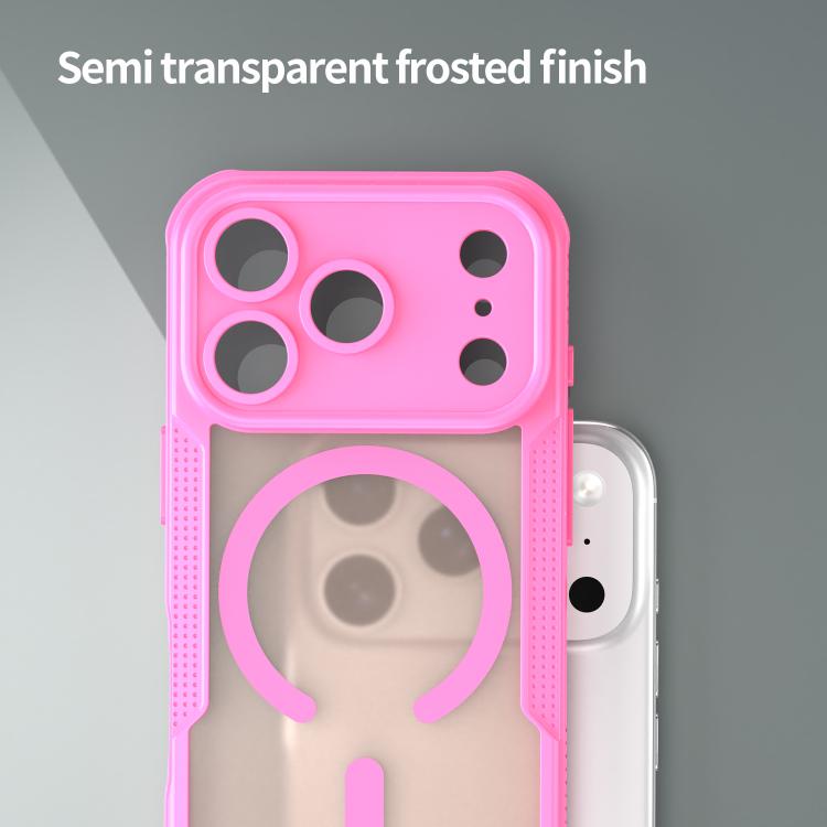 For iPhone 17 Pro Armor Glaze MagSafe Magnetic Phone Case