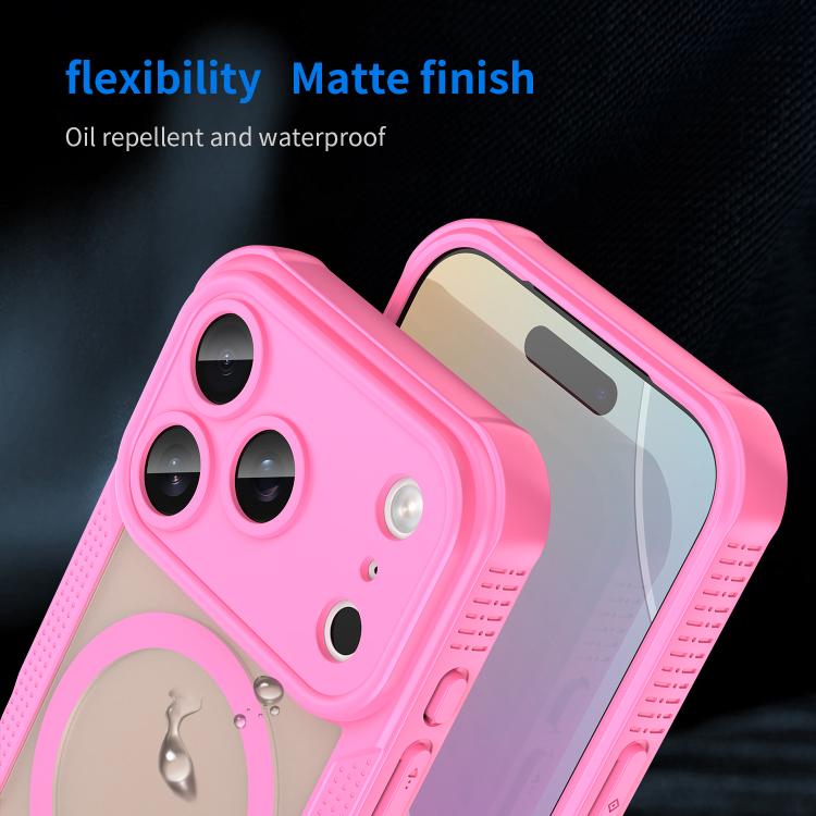 For iPhone 17 Pro Armor Glaze MagSafe Magnetic Phone Case