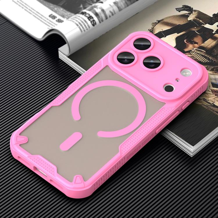 For iPhone 17 Pro Armor Glaze MagSafe Magnetic Phone Case