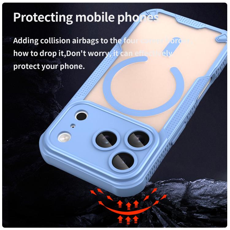 For iPhone 17 Pro Armor Glaze MagSafe Magnetic Phone Case