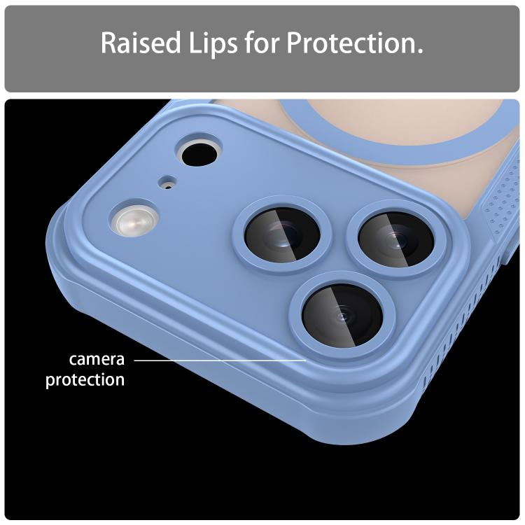 For iPhone 17 Pro Armor Glaze MagSafe Magnetic Phone Case