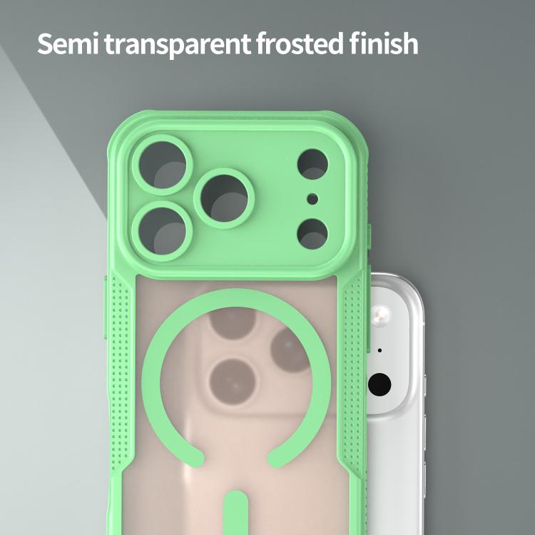 For iPhone 17 Pro Armor Glaze MagSafe Magnetic Phone Case