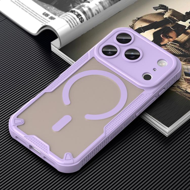 For iPhone 17 Pro Armor Glaze MagSafe Magnetic Phone Case