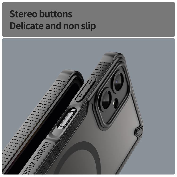 For Samsung Galaxy A06 5G Armor Glaze MagSafe Magnetic Phone Case